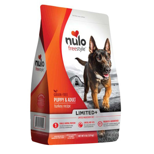 Nulo FreeStyle Limited+ Grain Free Dry Dog Food Turkey, 1 Each/10 lb by Nulo peta2z