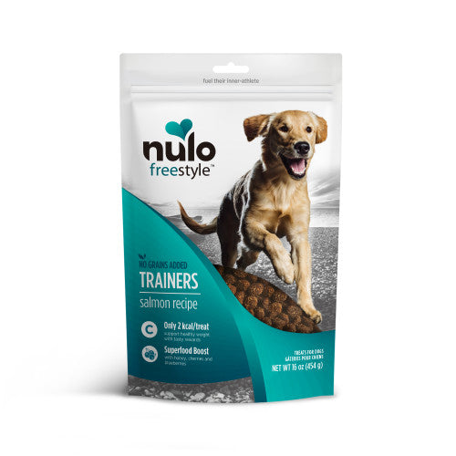 Nulo FreeStyle Trainers Grain-Free Dog Treats Salmon, 1 Each/16 Oz by Nulo peta2z