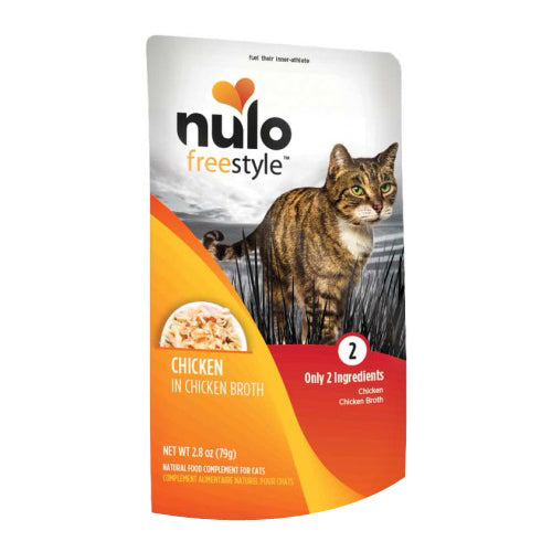 Nulo Freestyle Cat Food Topper Chicken in Broth, 24Each/2.8 Oz, 24 Pack (Count of 24) by Nulo peta2z