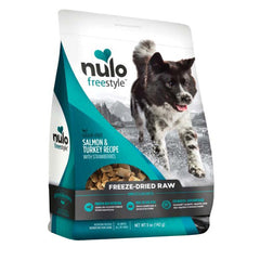 Nulo Freestyle Freeze Dried Raw Grain-Free Dog Food Raw Salmon, 1 Each/5 Oz by Nulo peta2z