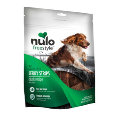 Nulo Freestyle Grain-Free-Jerky Strip Dog Treats Duck w/Plum, 1 Each/5 Oz by Nulo peta2z