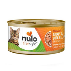 Nulo Freestyle Grain-Free Minced Wet Cat Food Minced Turkey & Duck, 24Each/3 Oz, 24 Pack (Count of 24) by Nulo peta2z