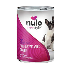 Nulo Freestyle Grain Free Wet Dog Food Beef, 12Each/13 Oz (Count of 12) by Nulo peta2z