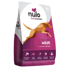 Nulo Frontrunner Dry Dog Food Pork, Barley & Beef, 1 Each/11 lb by Nulo peta2z