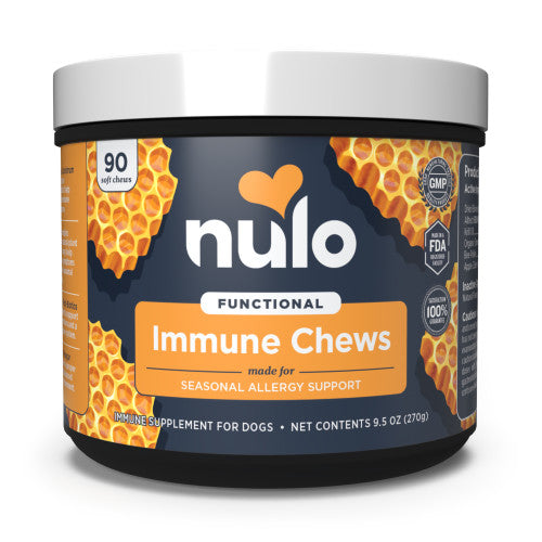 Nulo Functional Immune Soft Chew Supplements for Dogs 1 Each/9.5 Oz by Nulo peta2z