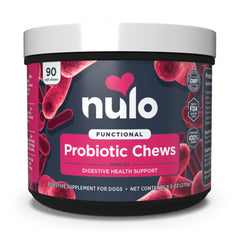 Nulo Functional Probiotic Soft Chew Supplements for Dogs 1 Each/9.5 Oz by Nulo peta2z