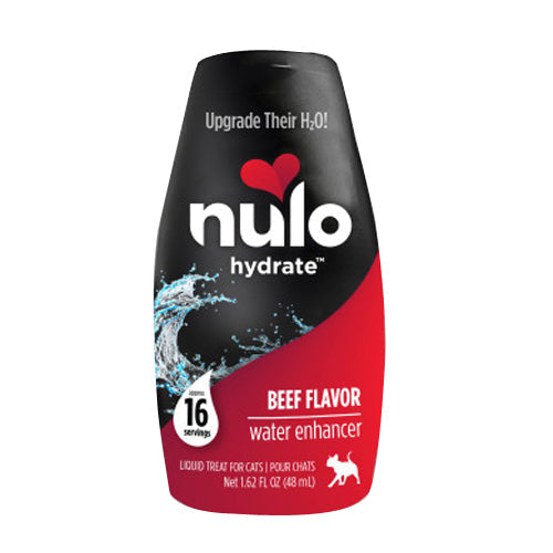 Nulo Hydrate Water Enhancer for Cats Beef Flavor 12Each/1.62 Oz (Count of 12) by Nulo peta2z