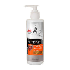 Nutri-Vet Wild Alaskan Salmon Oil for Dogs 1 Each/6.5 Oz by Nutri-Vet peta2z