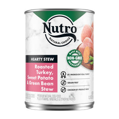 Nutro Products Large Breed Adult Wet Dog Food Chunky Chicken & Turkey Stew, 12Each/12.5 Oz, 12 Pack (Count of 12) by San Francisco Bay Brand peta2z