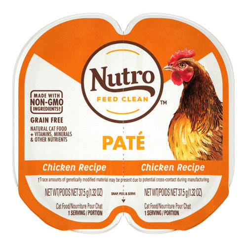 Nutro Products Perfect Portions Grain Free Cat Food Chicken, 24Each/2.6 Oz, 24 Pack (Count of 24) by San Francisco Bay Brand peta2z