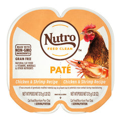 Nutro Products Perfect Portions Grain Free Cat Food Chicken & Shrimp, 24Each/2.6 Oz, 24 Pack (Count of 24) by San Francisco Bay Brand peta2z