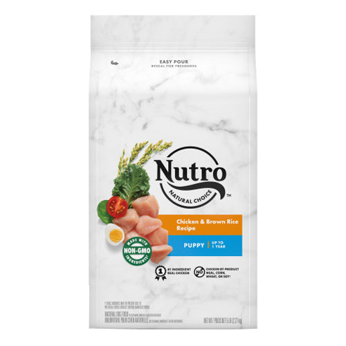 Nutro Wholesome Puppy Chicken/Rice/Sweet Potato 5 Lbs by Nutro Products, Inc. peta2z