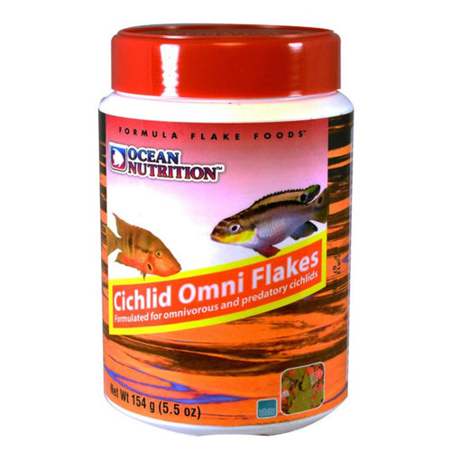 Ocean Nutrition Cichlid Omni Flakes Fish Food 1 Each/1.2 Oz by Ocean Nutrition peta2z