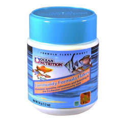 Ocean Nutrition Community Formula Flakes Fish Food 1 Each/1.2 Oz by Ocean Nutrition peta2z