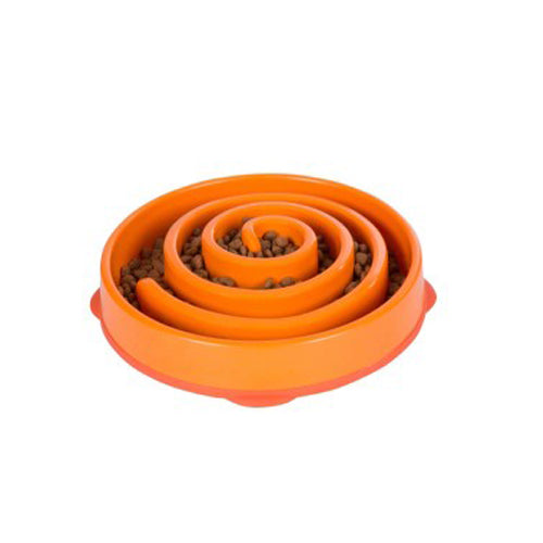 Outward Hound Fun Feeder Slo-Dog Bowl Orange, 1 Each/Large by Outward Hound peta2z