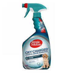 Oxy Charged Stain & Odor Remover Spray 32 Oz by Simple Solution peta2z