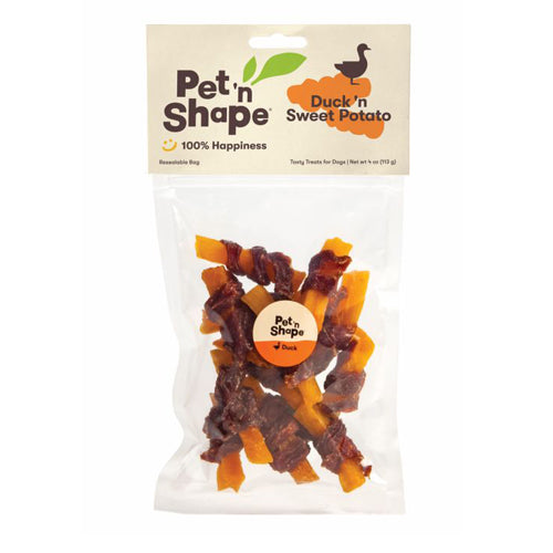 Pet 'N Shape Duck 'n Sweet Potato Dog Treat 1 Each/4 Oz by Pet 'n Shape peta2z