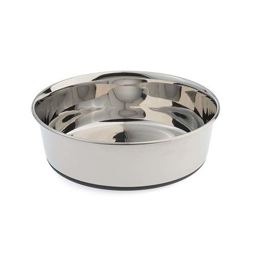 Pet Zone Products Stainless Steel Dog Bowl Silver, 1 Each/Large by San Francisco Bay Brand peta2z