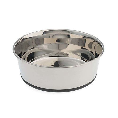 Pet Zone Products Stainless Steel Dog Bowl Silver, 1 Each/Medium by San Francisco Bay Brand peta2z