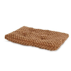 Petmate Plush Kennel Dog Mat Tobacco Brown, 1 Each/32 in X 21 in by Petmate peta2z