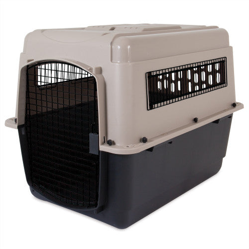 Petmate Ultra Vari Dog Kennel Taupe, Black, 1 Each/36 in by Petmate peta2z