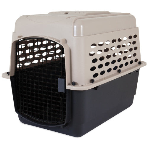 Petmate Vari Dog Kennel Taupe, Black, 1 Each/32 in by Petmate peta2z