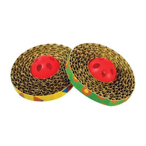 Petstages Spin and Scratch Cat Toy Multi-Color, 1 Each by Petstages peta2z
