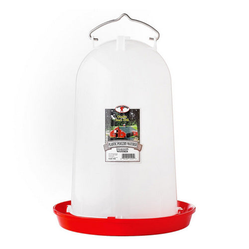Plastic Poultry Waterer 3 Gallons by Miller Little Giant peta2z