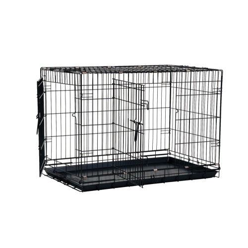 Precision Pet Products 2 Door Great Crate for Dog Black, 1 Each/42 in by San Francisco Bay Brand peta2z