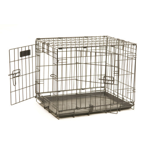 Precision Pet Products ProValu 2 Door Wire Dog Crate Black, 1 Each/30 in by San Francisco Bay Brand peta2z