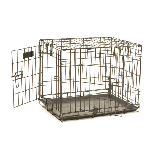 Precision Pet Products ProValu 2 Door Wire Dog Crate Black, 1 Each/48 in by San Francisco Bay Brand peta2z