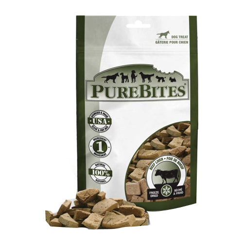 PureBites Beef Liver Freeze Dried Dog Treats 1 Each/2.0 Oz by PureBites peta2z