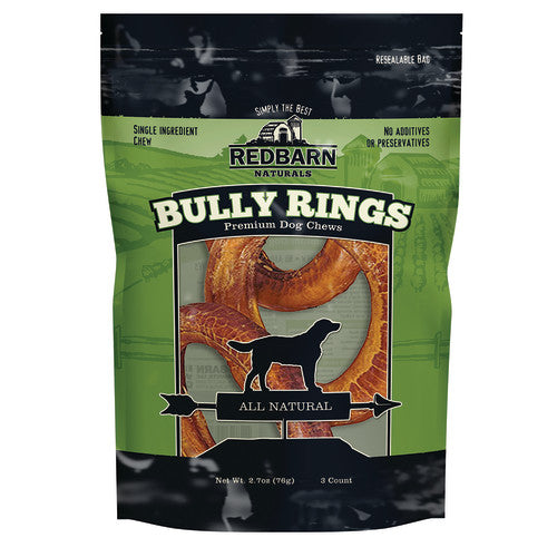 Redbarn Pet Products Bully Rings Dog Chew 1 Each/SM, 3 Count by Redbarn Pet Products peta2z