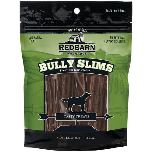 Redbarn Pet Products Bully Slims Dog Treat 1 Each/4.7 Oz, 40 Count by Redbarn Pet Products peta2z