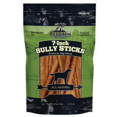 Redbarn Pet Products Bully Stick Dog Treat 1 Each/7 in, 6 Pack by Redbarn Pet Products peta2z