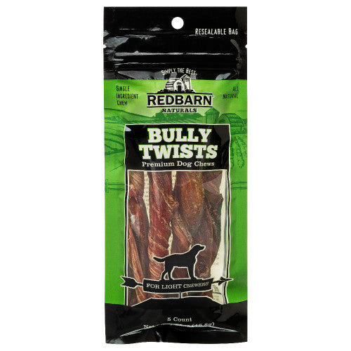 Redbarn Pet Products Bully Twists Dog Treat 1 Each/5 Count by Redbarn Pet Products peta2z