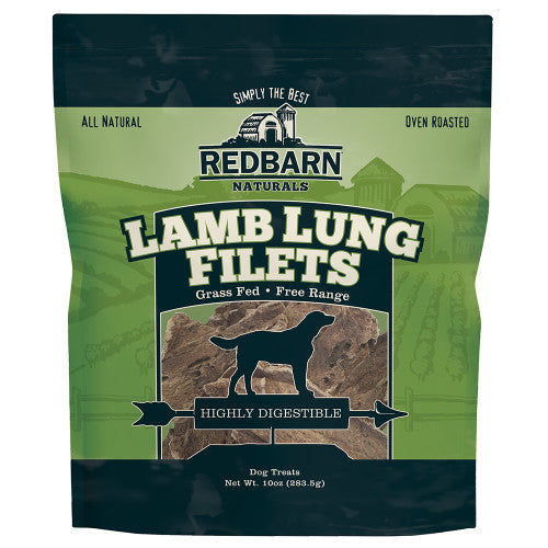 Redbarn Pet Products Lamb Lung Filets Dog Treat 1 Each/10 Oz by Redbarn Pet Products peta2z