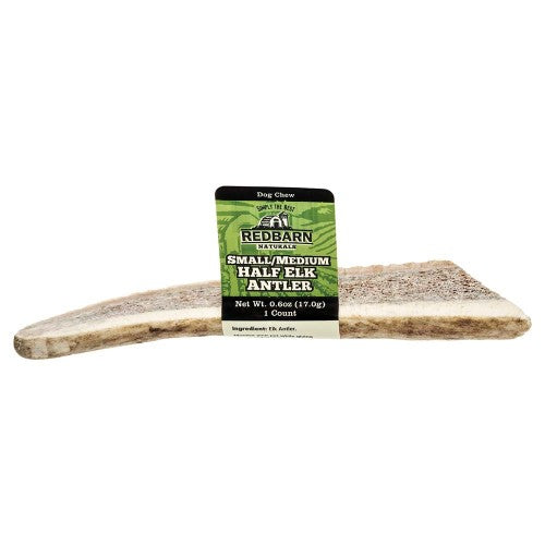 Redbarn Pet Products Natural Elk Antler Dog Treat Split, 1 Each/SM/MD, 0.6 Oz by Redbarn Pet Products peta2z