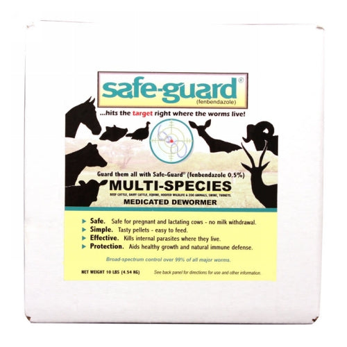Safe-Guard 0.5% Multi-Species Dewormer Pellets 10 Lbs by Safe-Guard peta2z