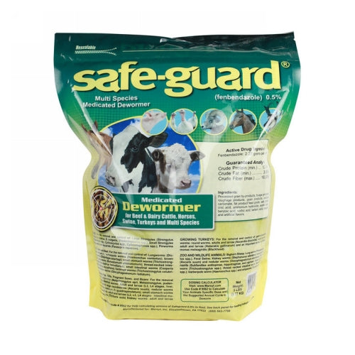 Safe-Guard 0.5% Multi-Species Dewormer Pellets 5 Lbs by Safe-Guard peta2z