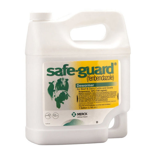 Safe-Guard Cattle and Goat Dewormer Suspension 10% 1 Gallon by Merck Animal Health peta2z