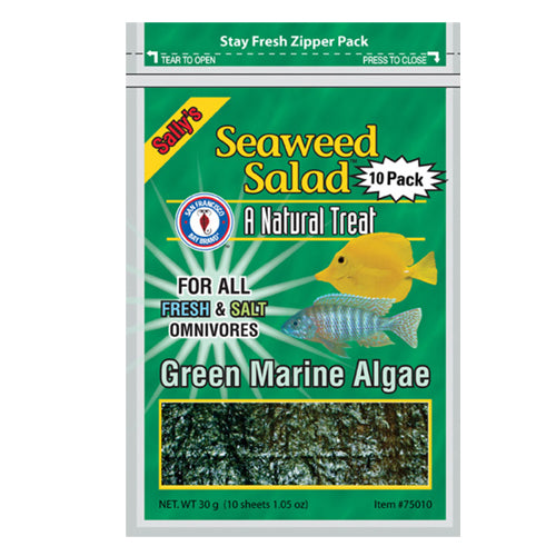 San Francisco Bay Brand Seaweed Salad Fish Food 1 Each/30 g, 10 Count by San Francisco Bay Brand peta2z