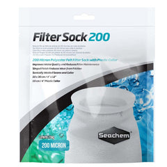 Seachem Laboratories Welded Filter Sock with Plastic Collar White, 1 Each/4In X 12 in, Small by Seachem peta2z