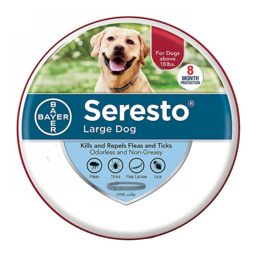 Seresto Flea and Tick Collar for Dogs Large Dog 1 Each by Elanco peta2z