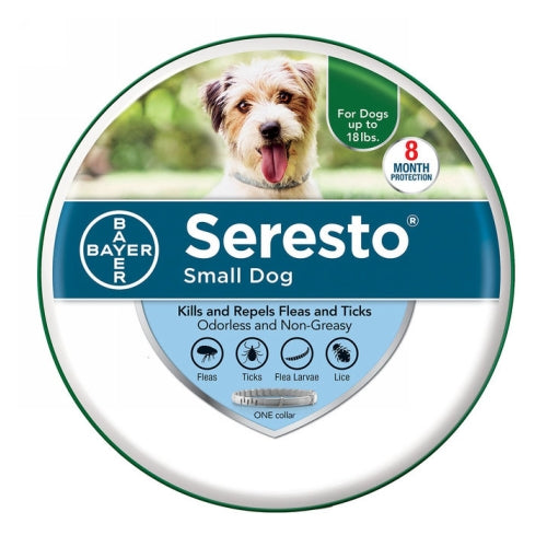 Seresto Flea and Tick Collar for Dogs Small Dog 1 Each by Elanco peta2z