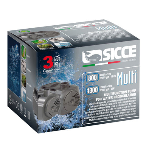 Sicce MULTI 1300 Pump - 320 GPH 1 Each by Sicce peta2z