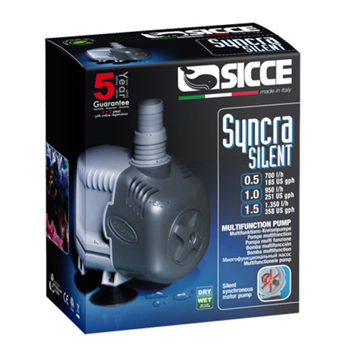 Sicce SYNCRA SILENT 1.5 Pump - 357 GPH 1 Each by Sicce peta2z