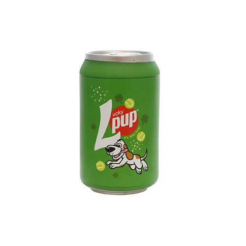 Silly Squeaker Soda Can Lucky Pup 1 Each by Silly Squeaker peta2z