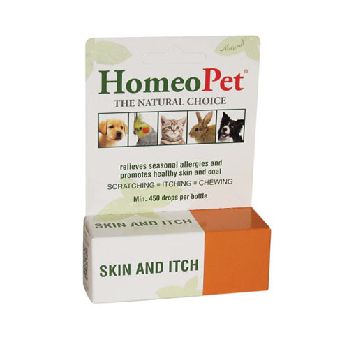 Skin and Itch Relief 15 ml by HomeoPet Solutions peta2z