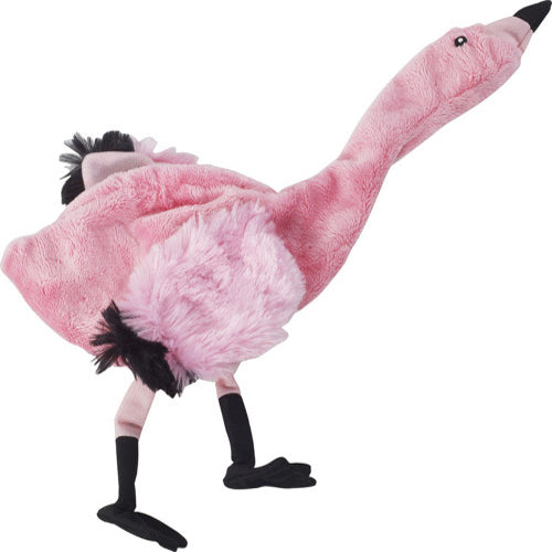 Skinneeez Exotic Series Dog Toy Flamingo Pink, 1 Each/Regular by San Francisco Bay Brand peta2z